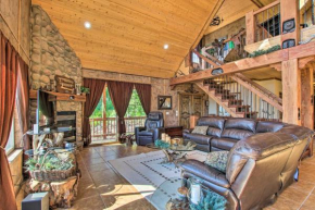 Spacious Fish Haven Cabin with Game Room and Deck!